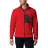Polar męski Columbia Rapid Expedition II Full Zip - Sail Red